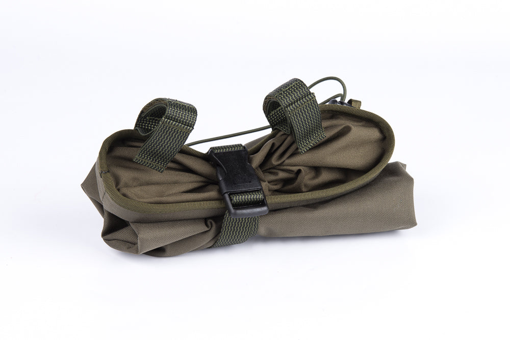 Rollbare Ausrüstungstasche, 30 cm – Militärgrün – Detailansicht 1