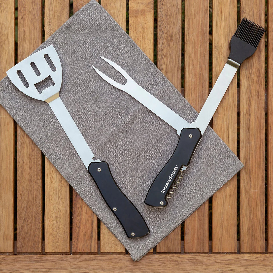 Grillwerkzeug-Set Bbkit 5 in 1 – Detailansicht 4