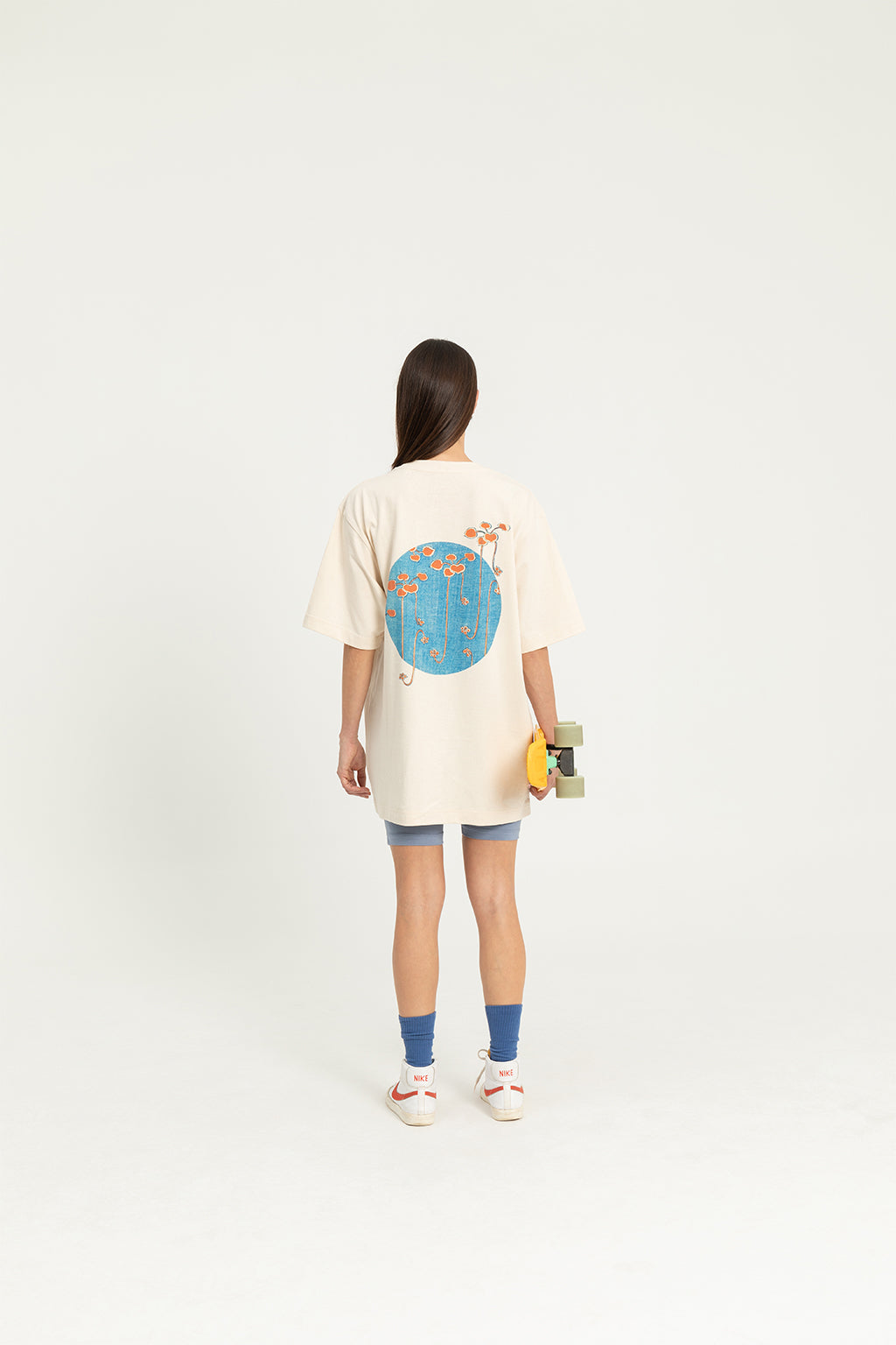 Schweres Premium-T-Shirt "Bijutsu Sekai" von Watanabe Seitei (1893-1896) – Detailansicht 3