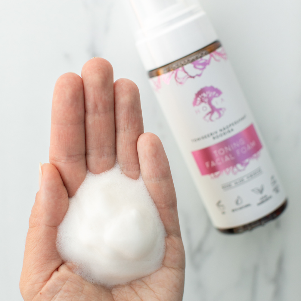 Tonisierender Gesichtsschaum, 150 ml – Detailansicht 1