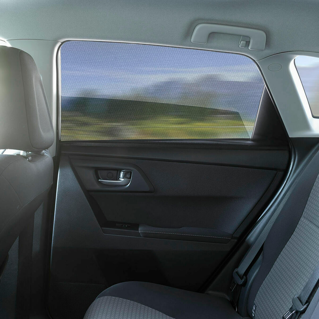 Sonnenschutzgitter für das Auto 4 Stück – Detailansicht 3