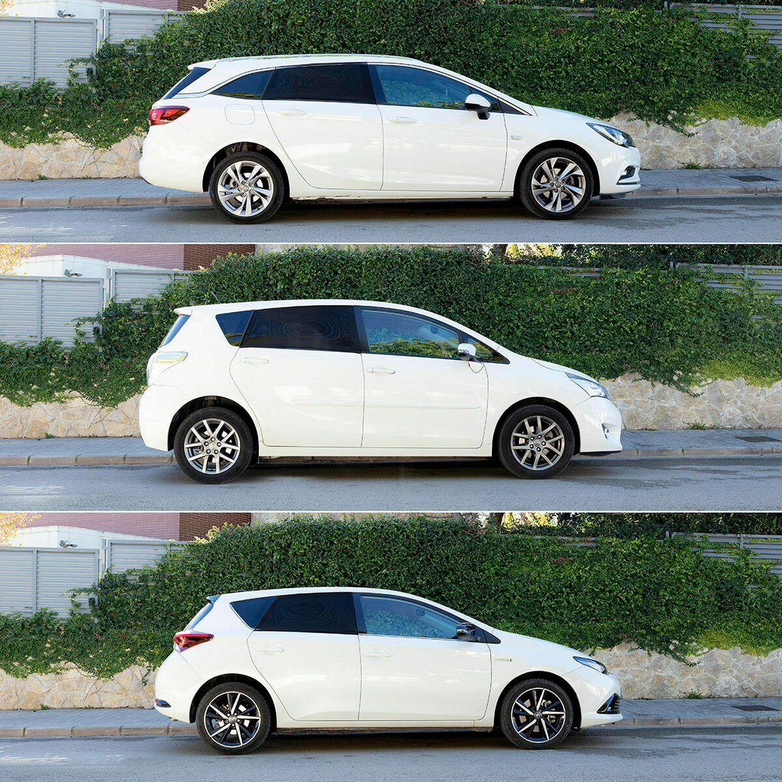 Sonnenschutzgitter für das Auto 4 Stück – Detailansicht 5