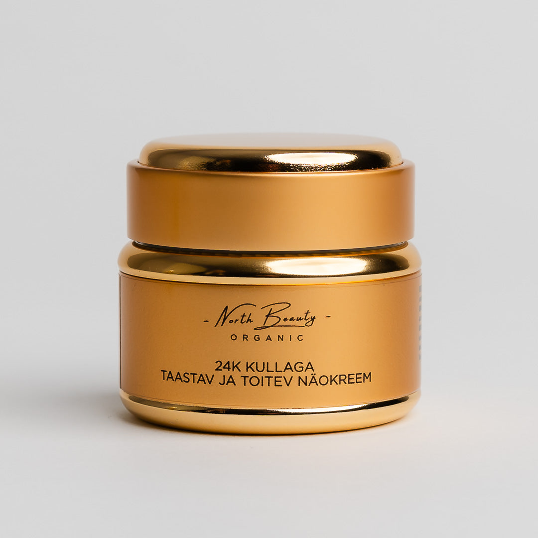 Regenerierende und pflegende Gesichtscreme mit 24K Gold, 50 ml – Detailansicht 2