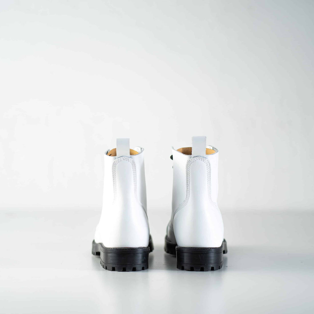 517 Fliegerstiefel – Weiß – Detailansicht 1