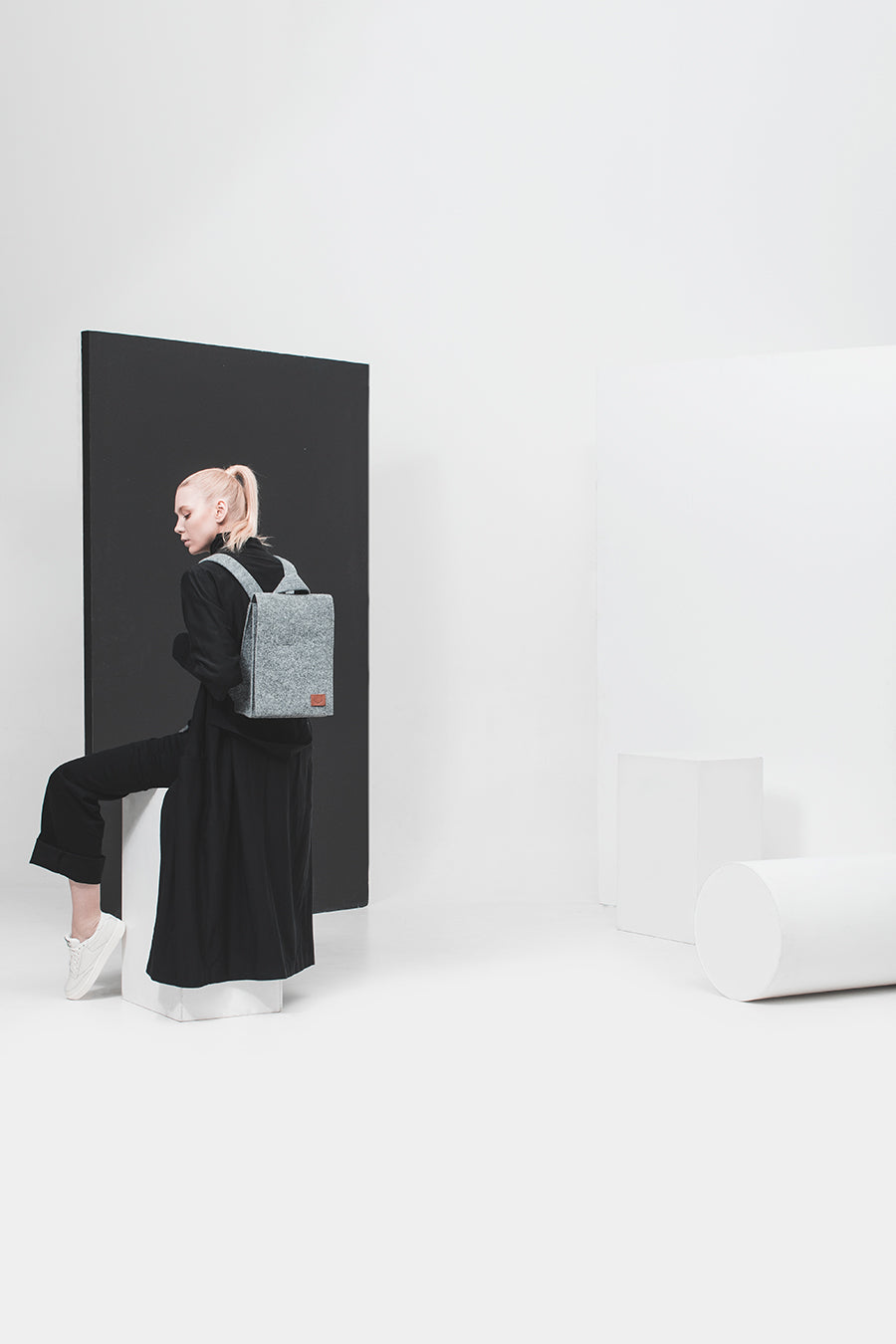 Rucksack Lund Mini – Grau – Detailansicht 4