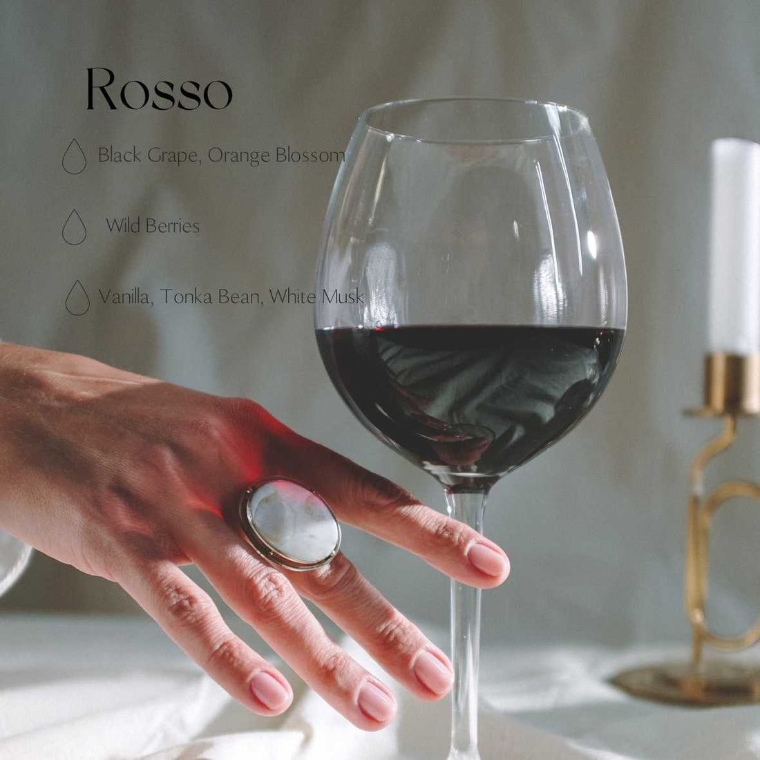 Luxuriöse Raumdiffusor-Nachfüllung 250 ml – Rosso – Detailansicht 1