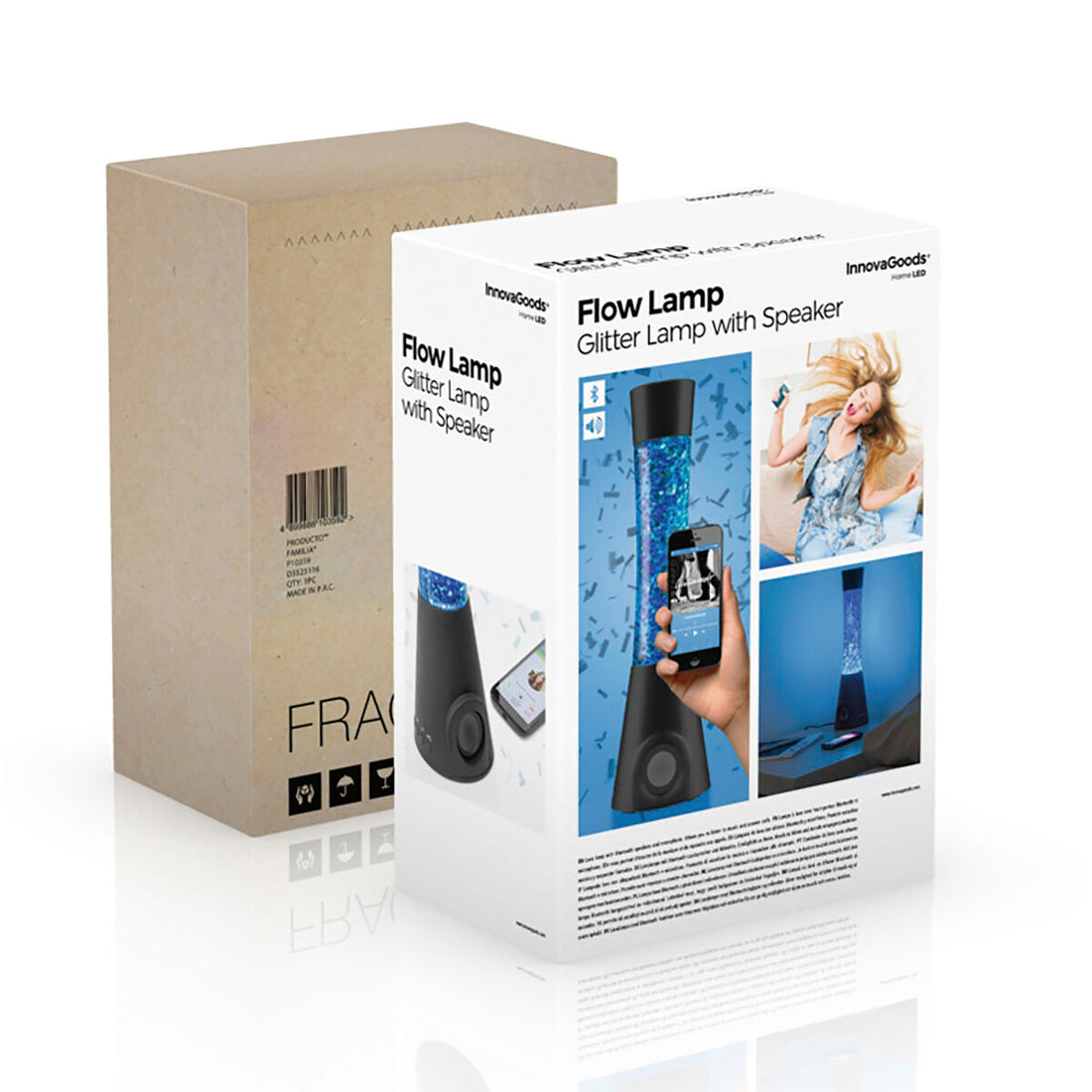 Flow Lamp Lavalampe mit Bluetooth – Detailansicht 3