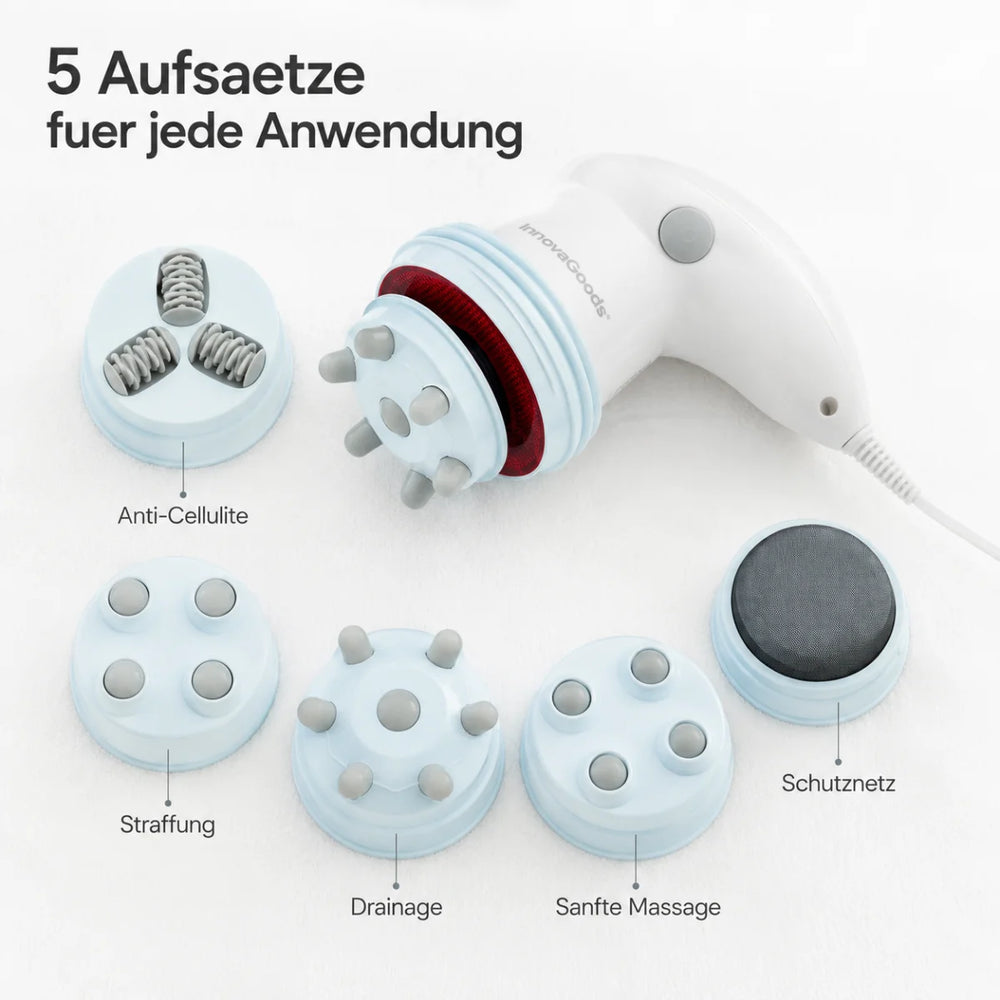 Massagegerät 5 in 1 mit Infrarotwärme – Detailansicht 2