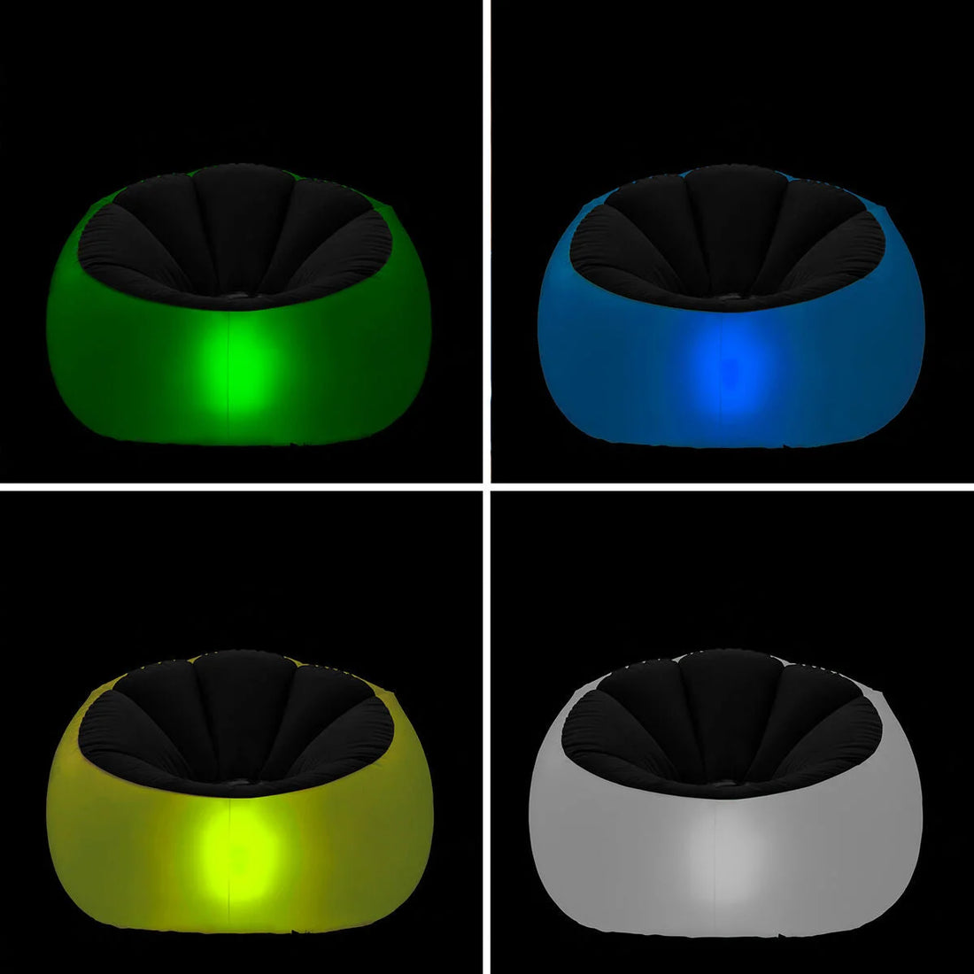 Chight aufblasbarer LED-Sessel mit Fernbedienung – Detailansicht 2