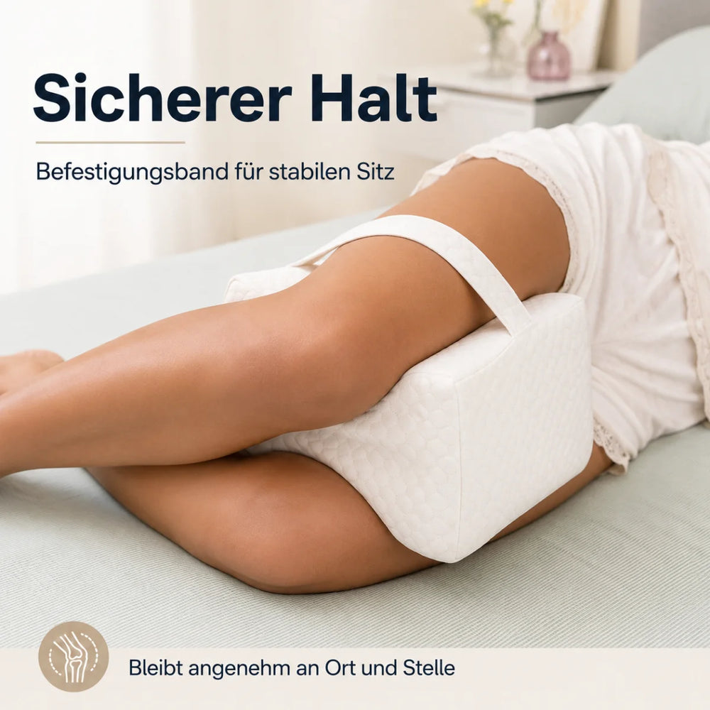 Beinkissen für Seitenschläfer mit Befestigungsband – Detailansicht 5