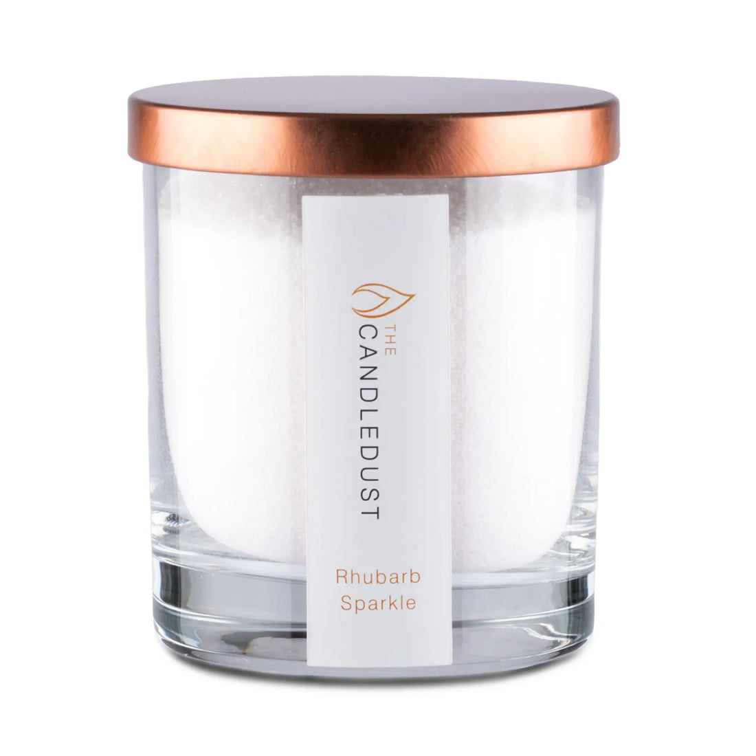 Champagne Rhubarb 3er – Set, 160 g Kerze + 350 g Nachfüllung + 650 g Dose – Detailansicht 2