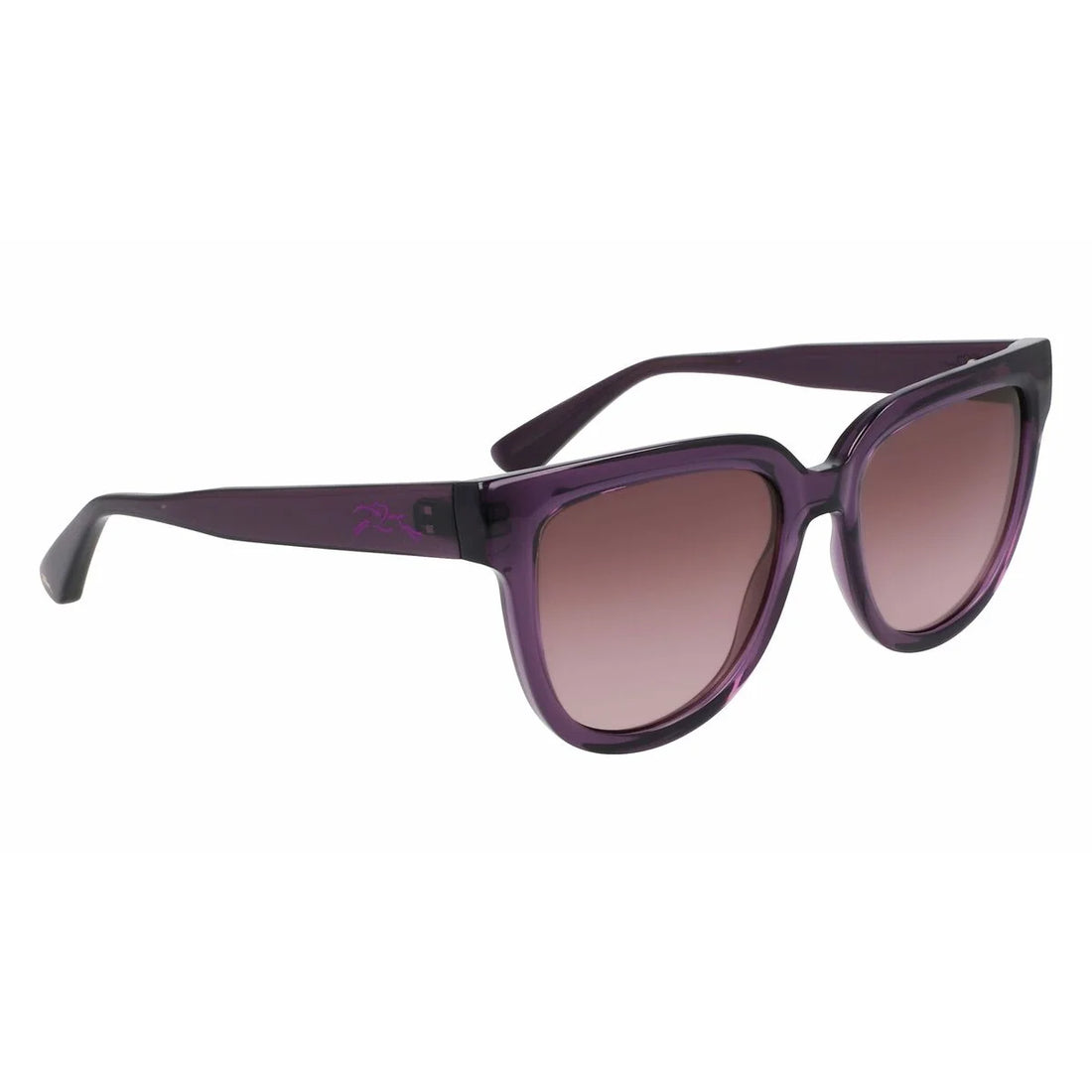 Longchamp LO755S-5218501 Damensonnenbrille Grau-Lila – Detailansicht 1
