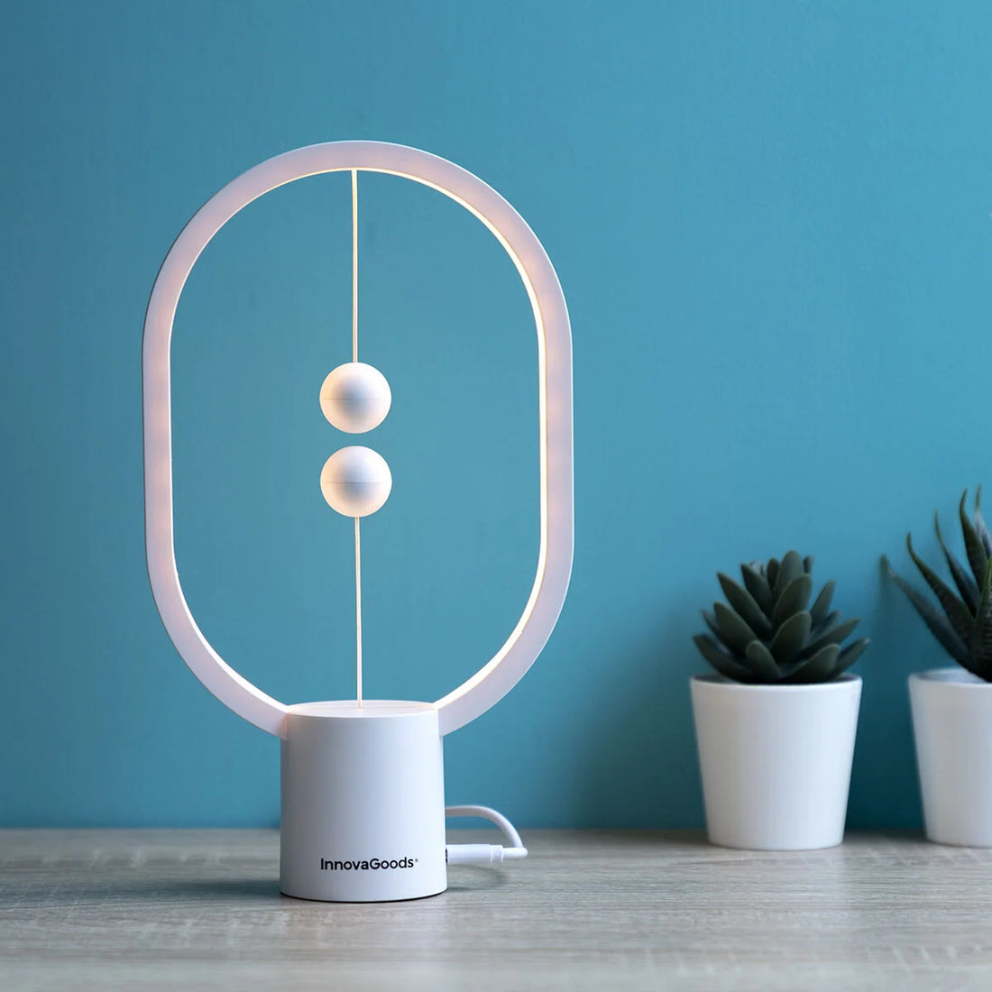 LED-Gleichgewichtslampe Magilum mit Magnetschalter – Detailansicht 3
