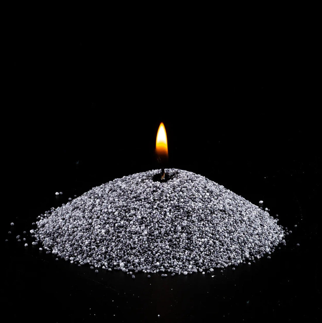 Grau Duftfreies Kerzenpulver – Nachfüllung, 1 kg – Detailansicht 1