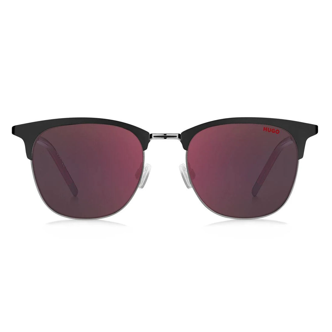 Hugo Boss HG-1208-S-TI7-AO Sonnenbrille Schwarz/Rot – Detailansicht 1