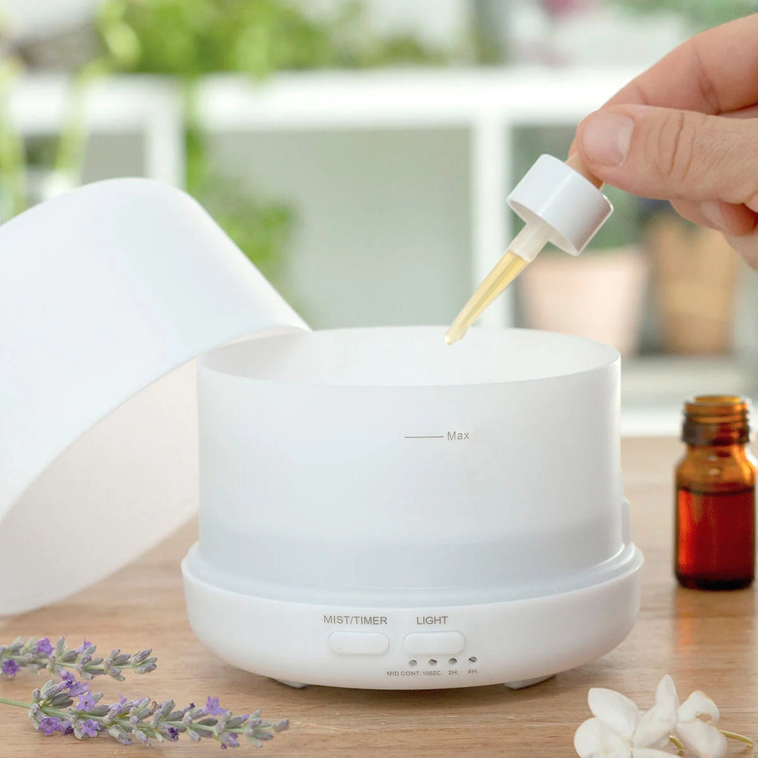 Steloured Aroma-Diffusor 400 ml mit LED – Detailansicht 4