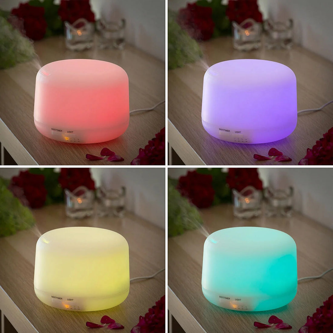 Steloured Aroma-Diffusor 400 ml mit LED – Detailansicht 3