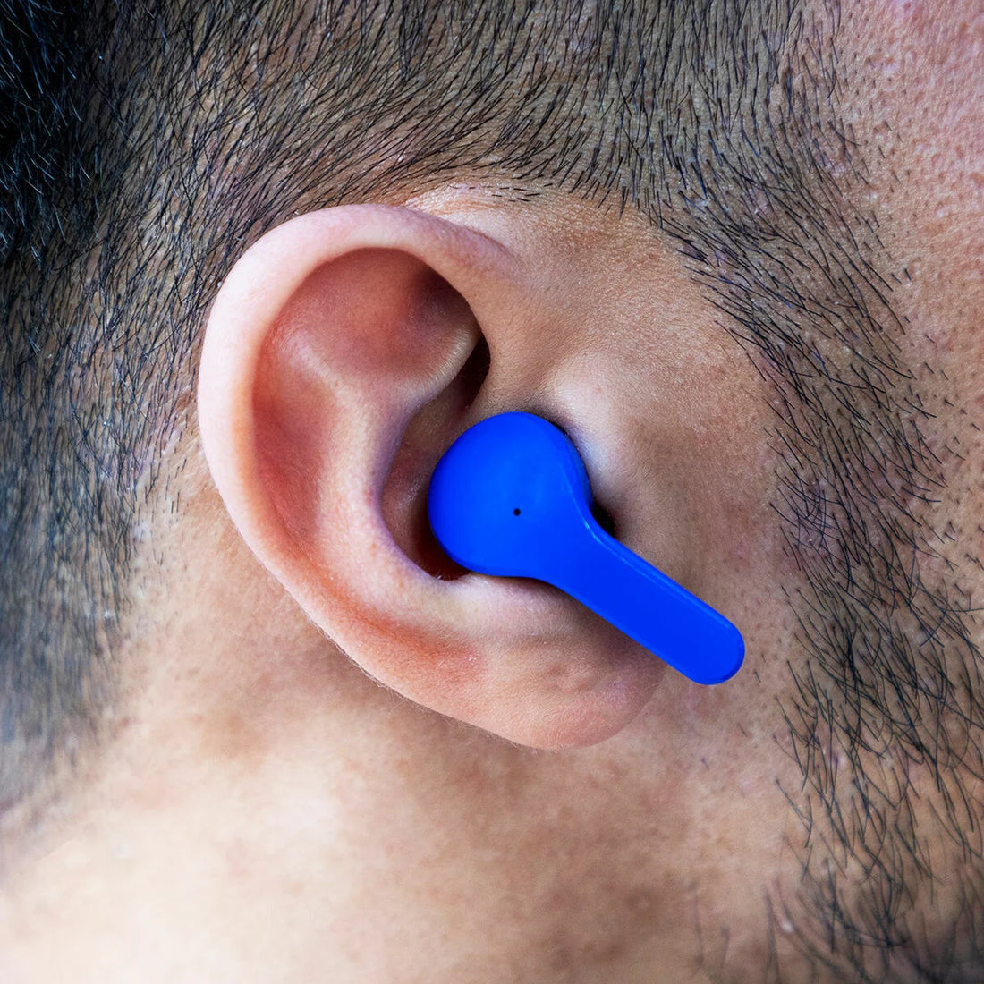 Kabellose In-Ear-Kopfhörer Blue mit Ladebox – Detailansicht 3