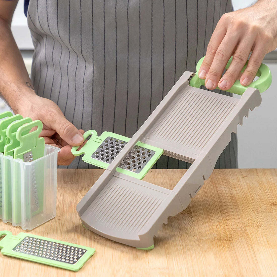 Choppie 6-in-1 Mandoline und Reibe – Detailansicht 2