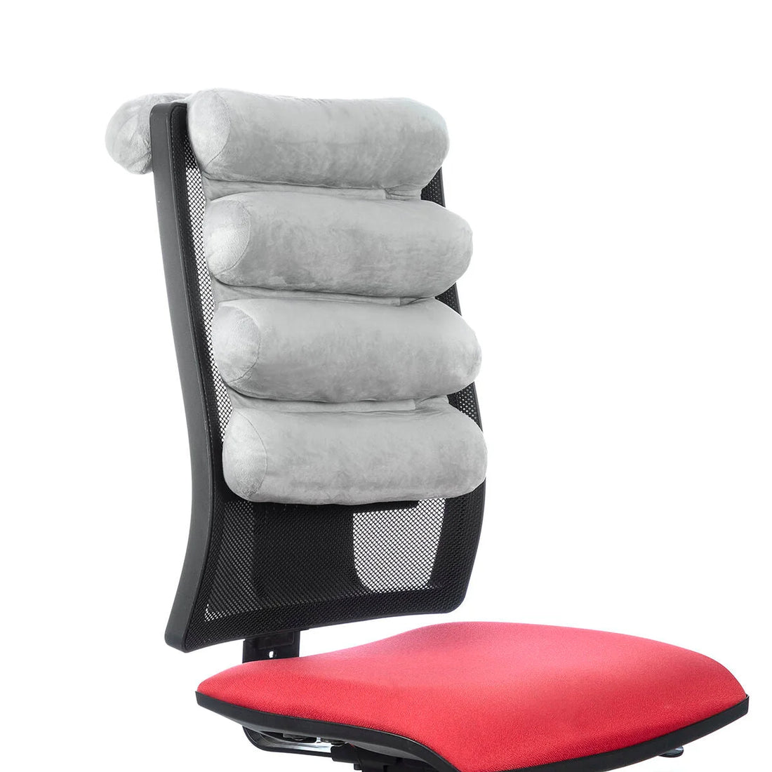 Rollow flexibles Multifunktionskissen Grau – Detailansicht 5