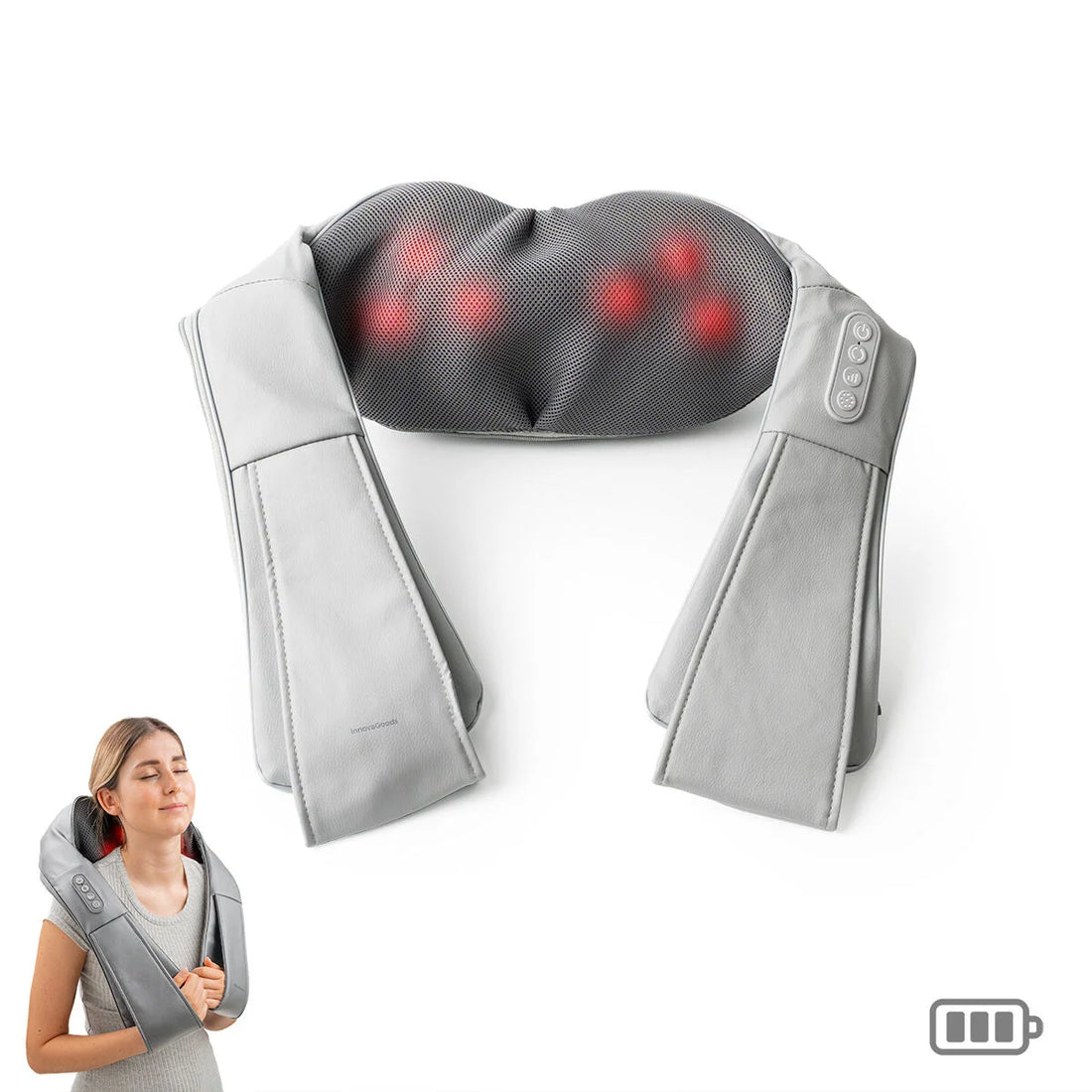 Shiatsu-Massagegerät Pro Massatsu mit Wärme – Detailansicht 3