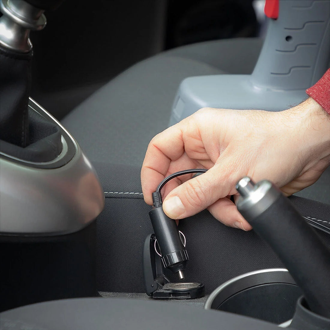 Airpro+ tragbarer Luftkompressor mit LED – Detailansicht 5