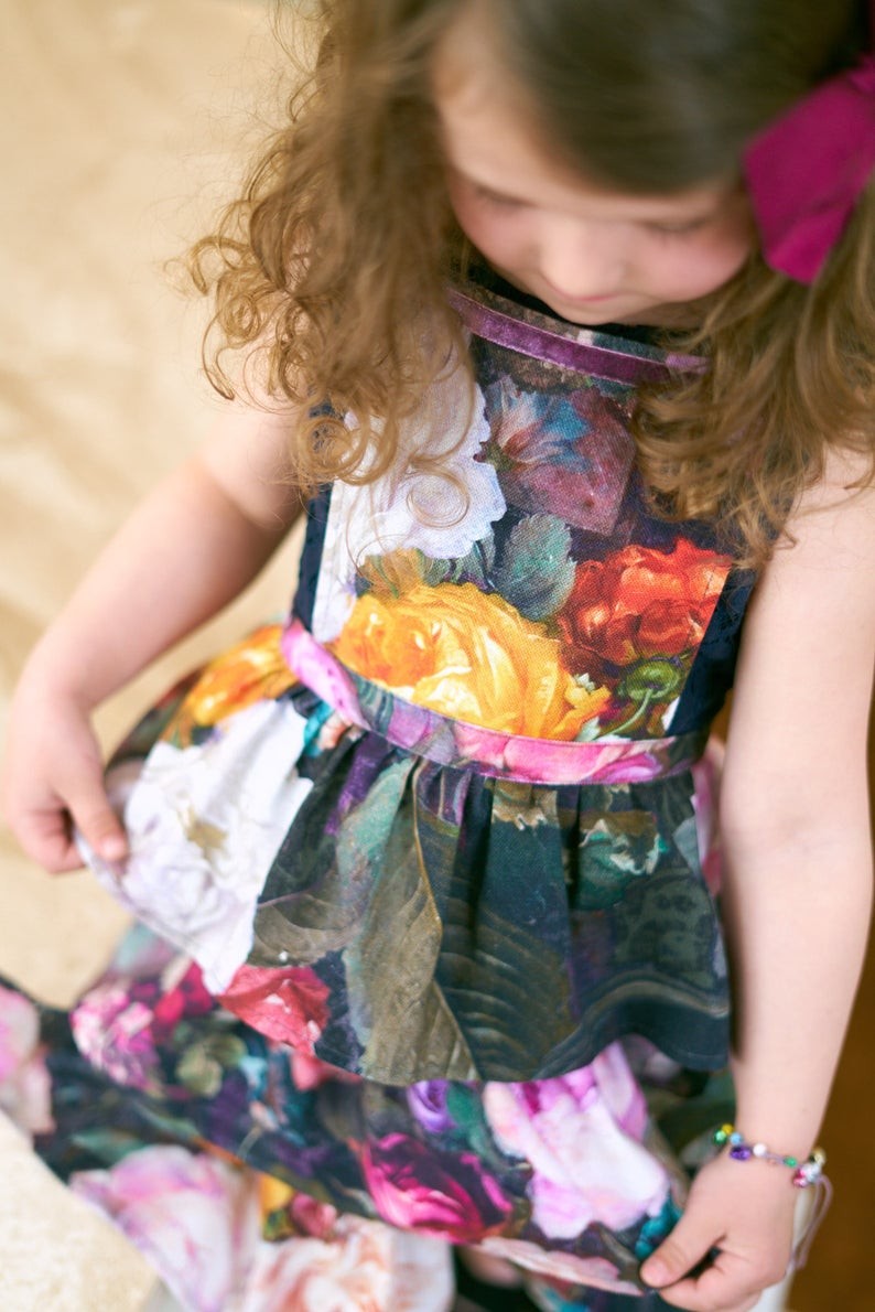Kinderschürze – Francine Black – Detailansicht 1