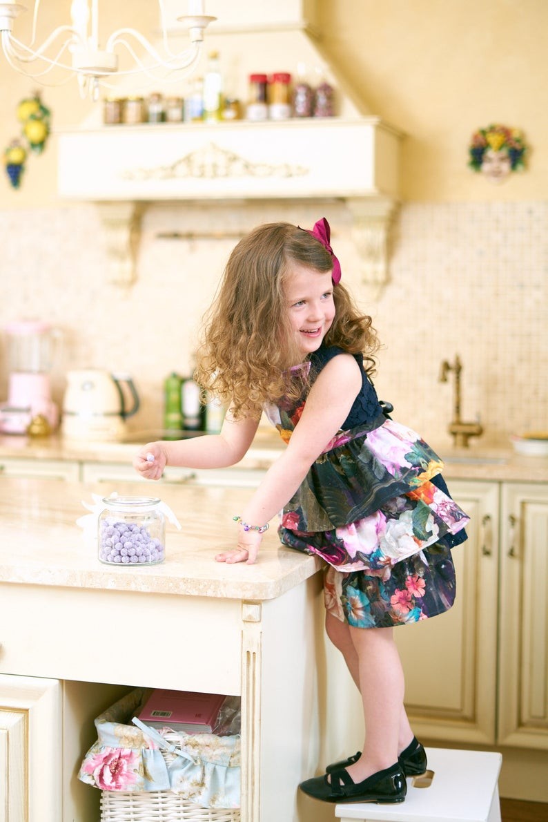 Kinderschürze – Francine Black – Detailansicht 2