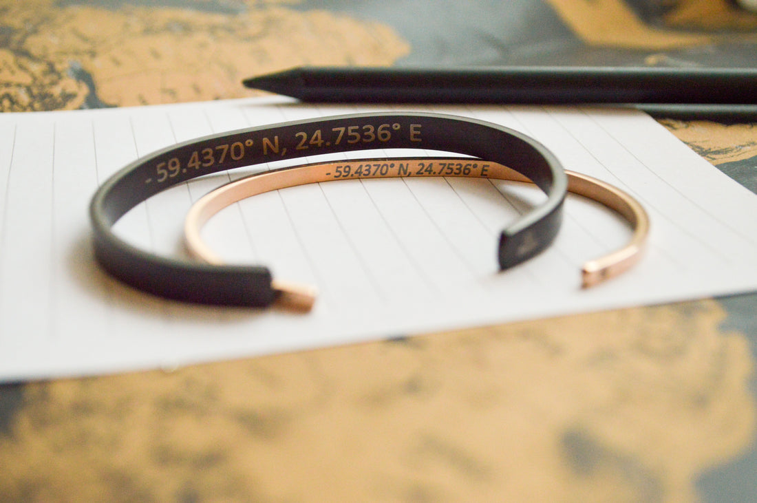 Herrenarmband „OMA SÕNUMIGA“ – Detailansicht 1