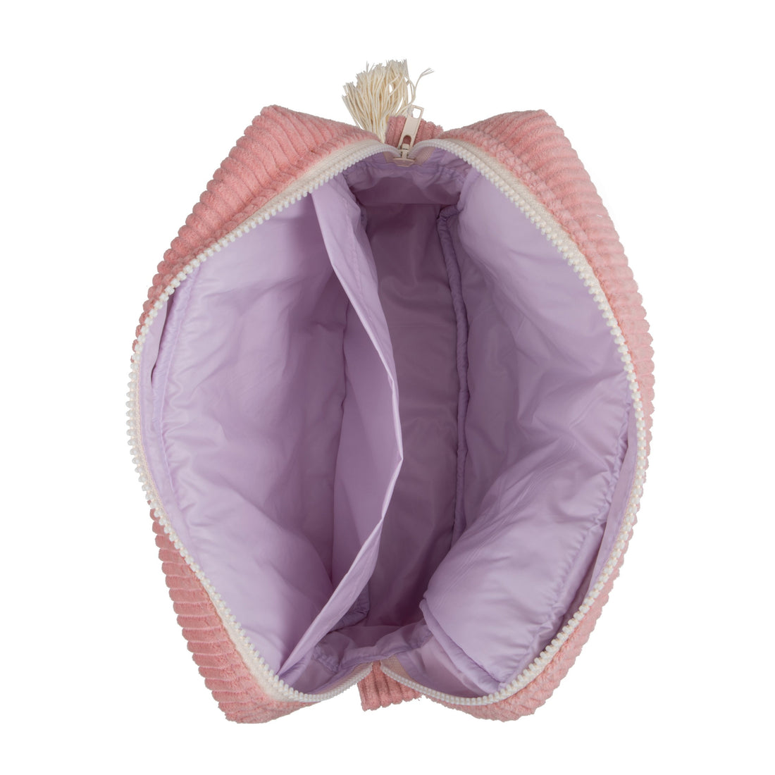 Große Kosmetiktasche – Babyrosa – Detailansicht 4