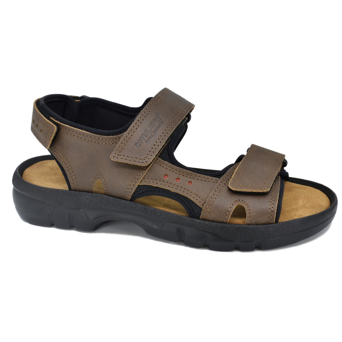 Lauri Leder Sandalen – Braun – Detailansicht 4
