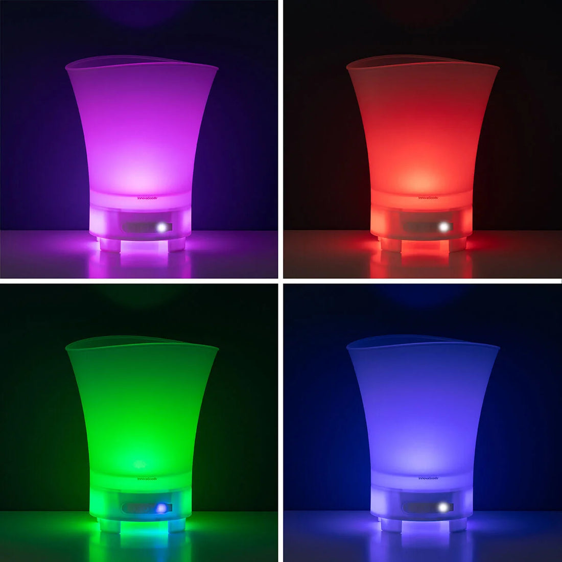 Sonice LED-Eiskübel mit Bluetooth-Lautsprecher – Detailansicht 5