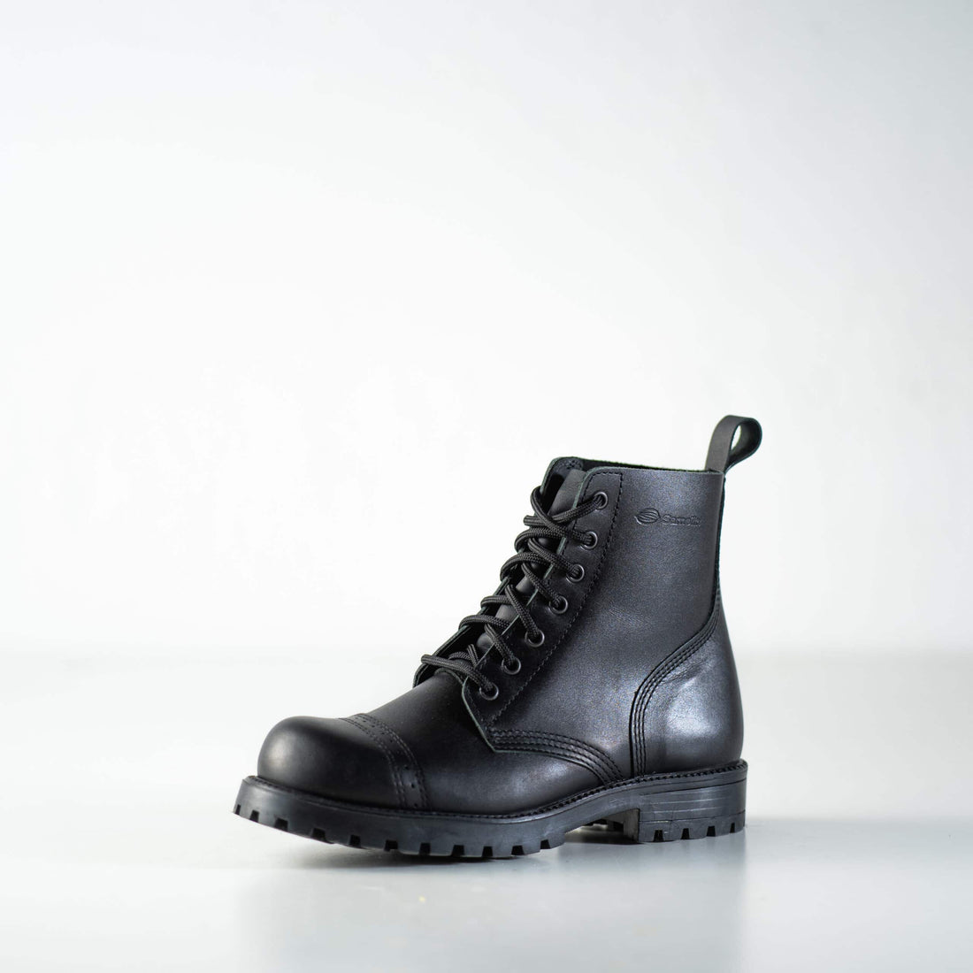 517 Fliegerstiefel Schwarz – Detailansicht 1