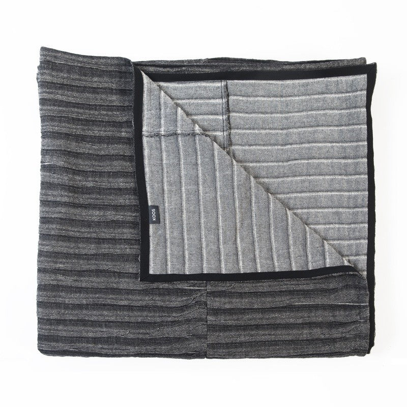 Leinen – Tagesdecke, 270x270 cm – Detailansicht 2
