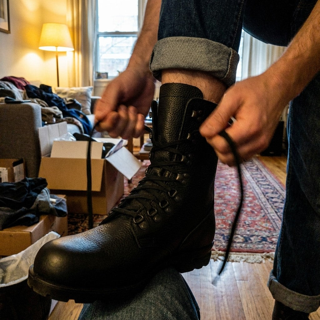 M77 Norwegische Kampfstiefel – Winterausführung – Detailansicht 5
