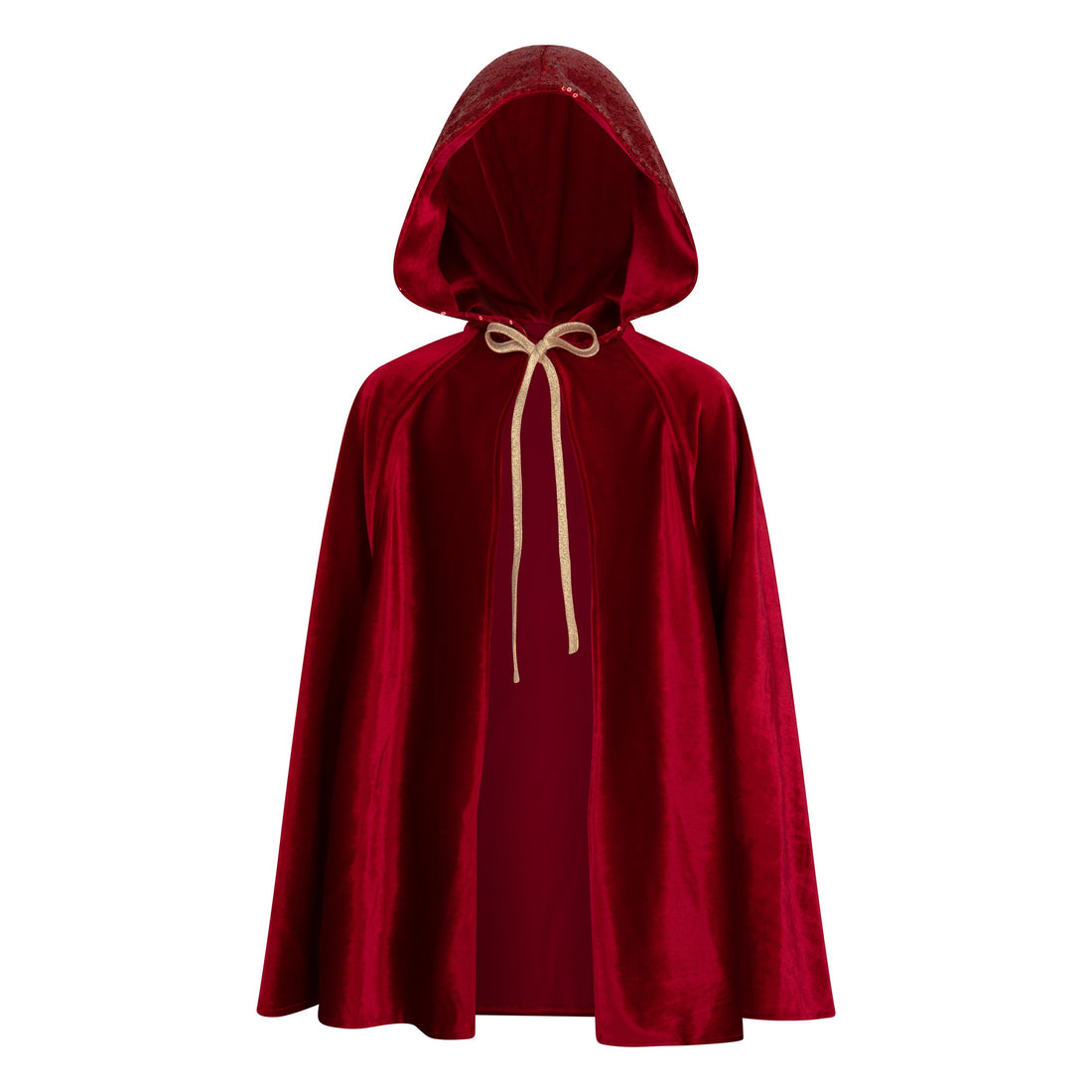 Kinder-Kostümumhang – Red Riding Hood, Rot – Detailansicht 4