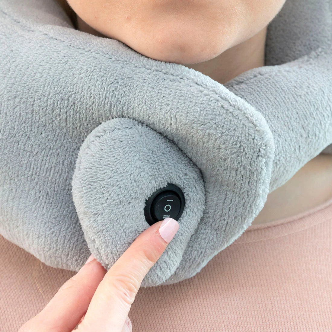 Newor Nackenmassagekissen mit Vibration – Detailansicht 3