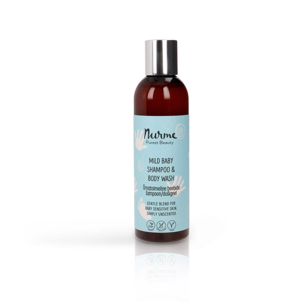 Mildes Babyshampoo und Waschlotion, 200 ml – Detailansicht 2