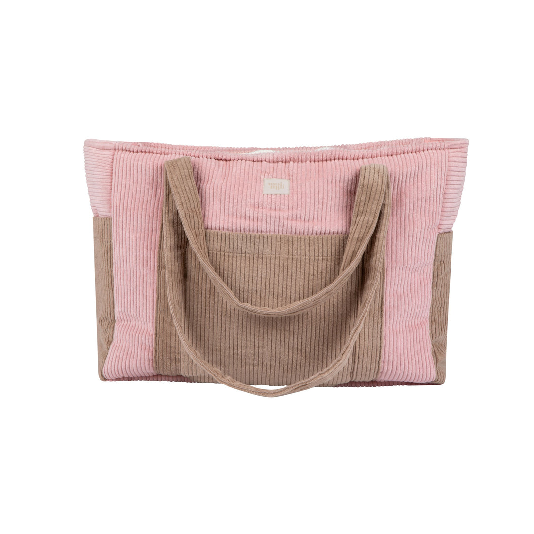 Mom- & Weekender-Tasche – Pink Coffee – Detailansicht 4