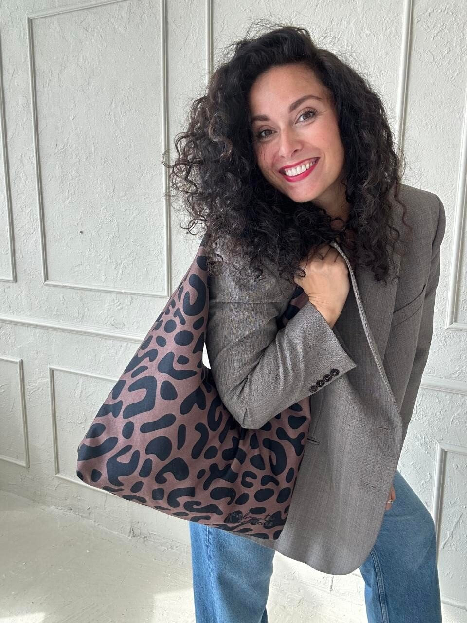 Moon Handtasche – Classic Leopard – Detailansicht 3