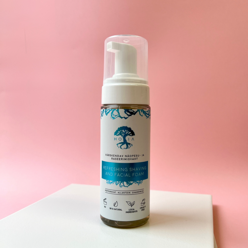 Erfrischender Rasier- und Gesichtsschaum, 150 ml – Detailansicht 4