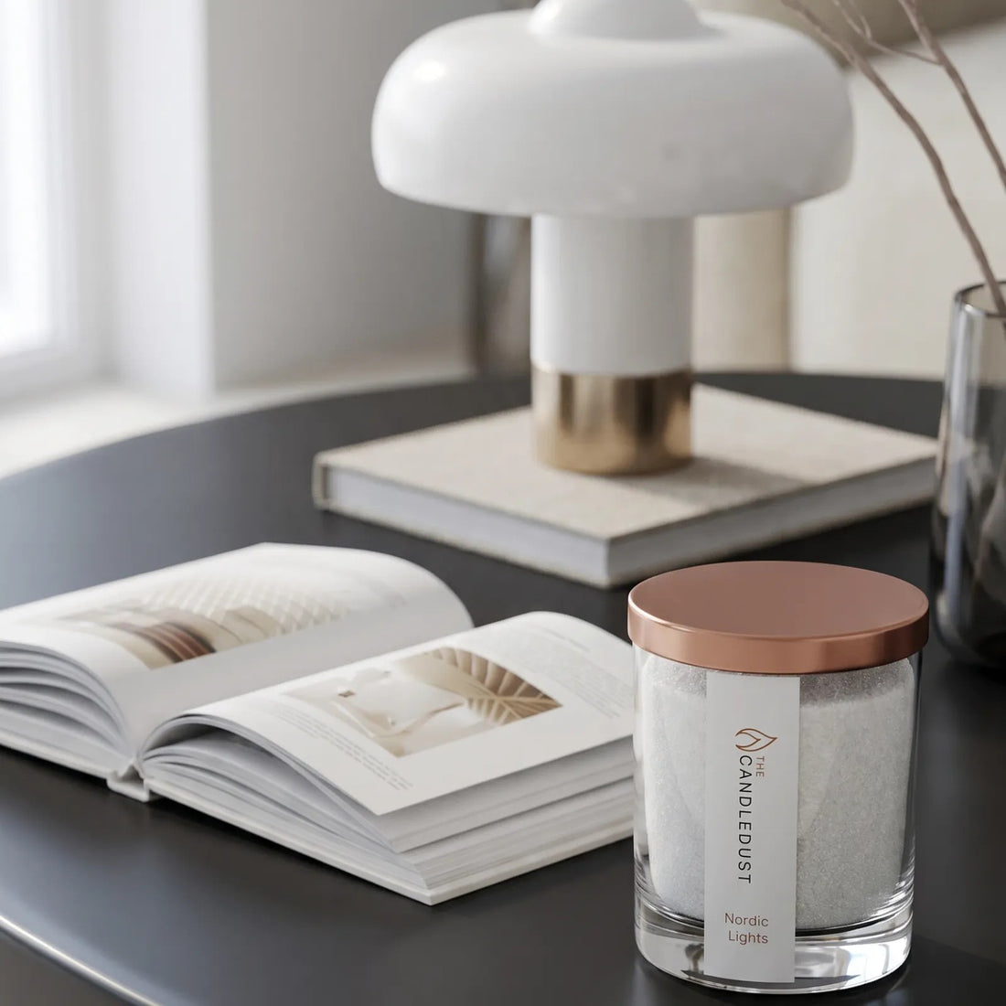 Nordic Lights Starterset, 160 g Kerze + 2 × 350 g Nachfüllungen – Detailansicht 2