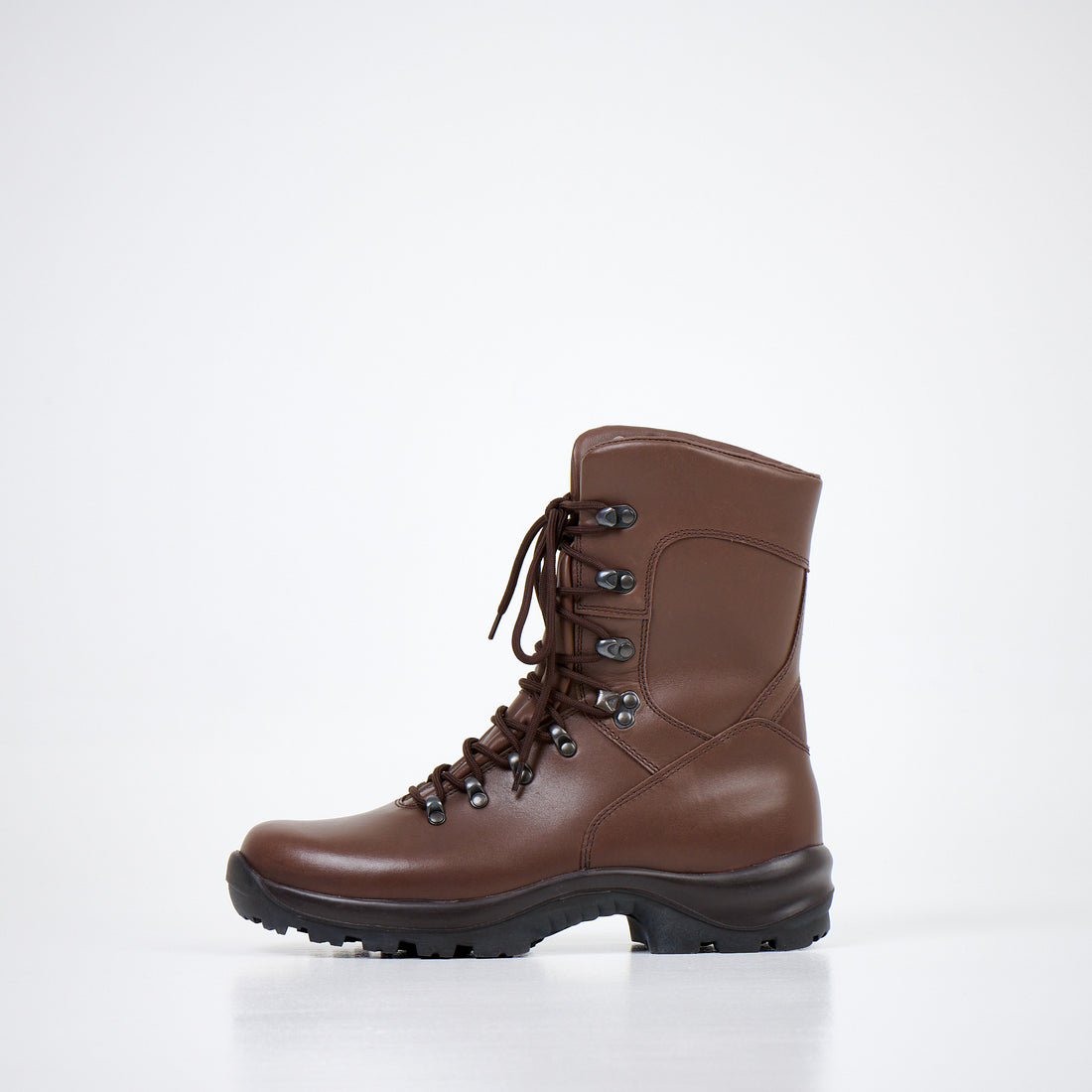 Militärstiefel 739 Winter – Dunkelbraun – Detailansicht 2