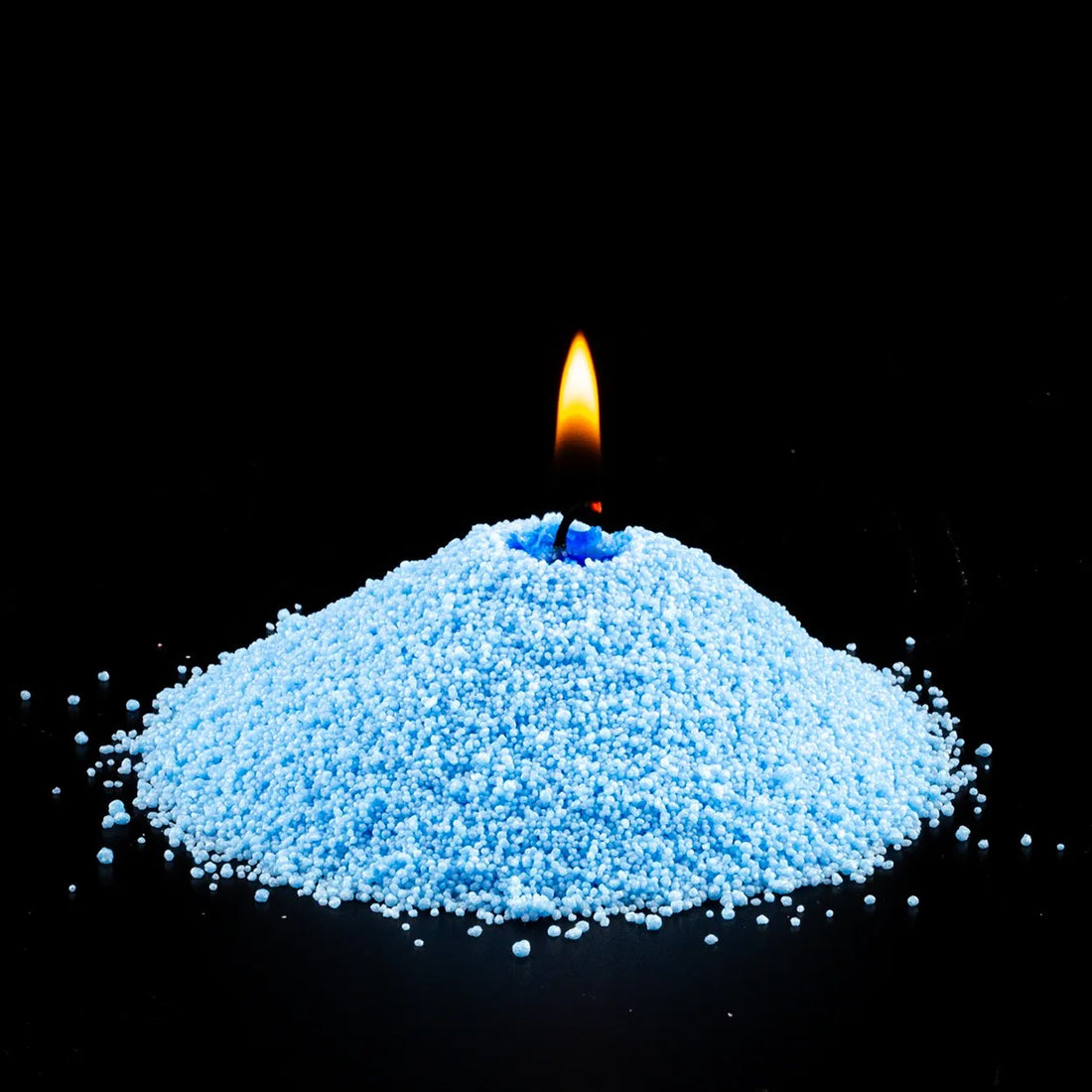 Duftfreies Kerzenpulver Himmelblau Nachfüllung 1 kg – Detailansicht 4