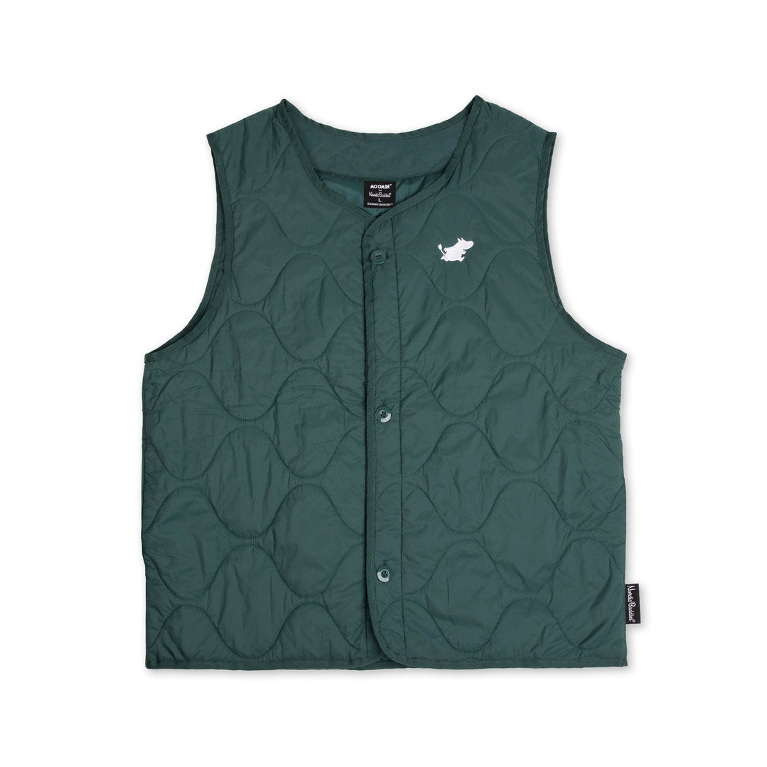 Unisex – Weste Grün Moomin Classics – Detailansicht 3