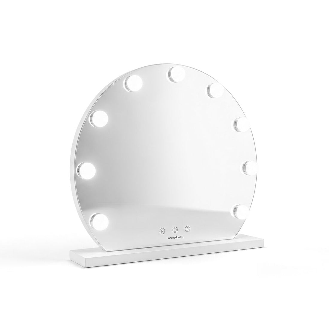 Gloette LED-Schminkspiegel Rund – Detailansicht 4