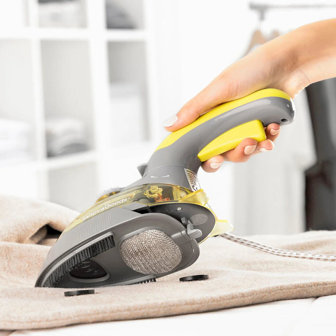 Velyron Mini-Dampfbügeleisen 2-in-1, 800 W – Detailansicht 3