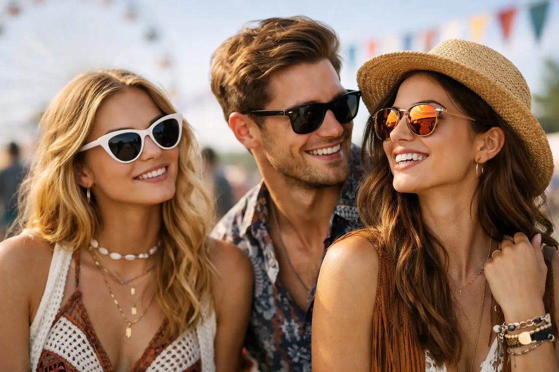 Die besten Sonnenbrillen für Festival Looks