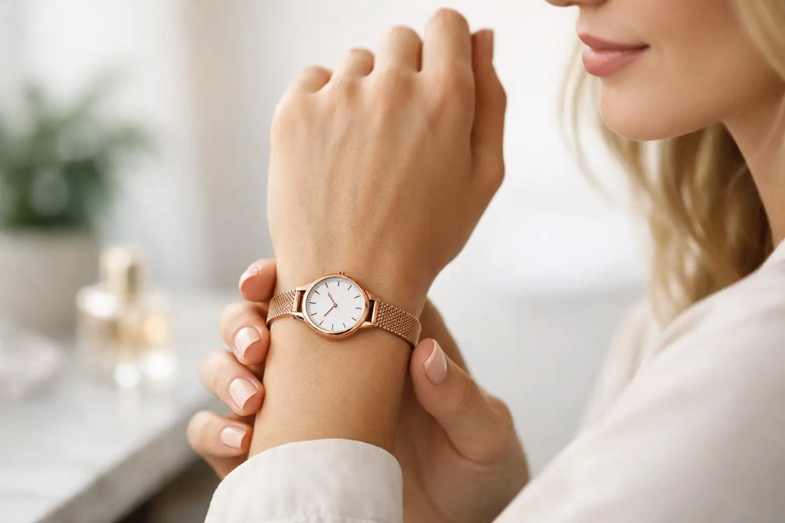 Damen Armbanduhr für schmale Handgelenke