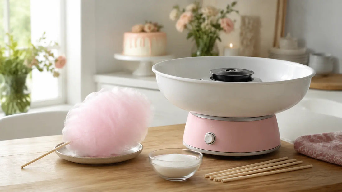 Zuckerwatte selber machen zu Hause